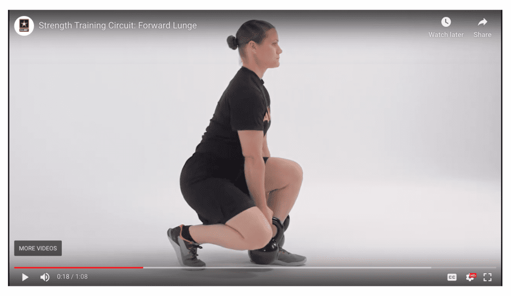 how not to lunge